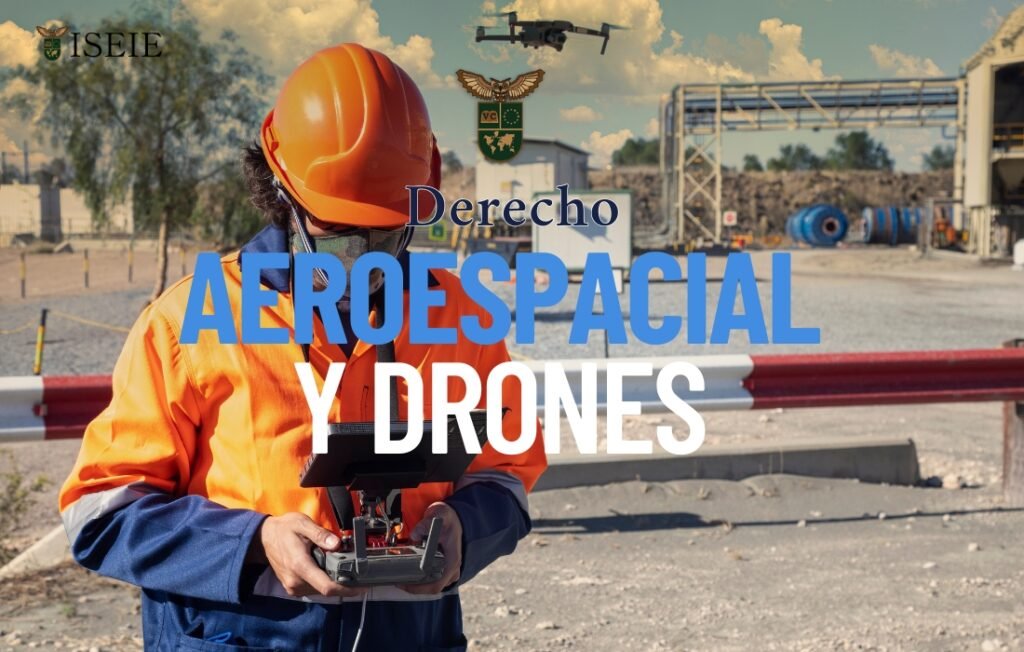 Estudiante online revisando normativa de drones y espacio Diplomado en Derecho Aeroespacial y Drones